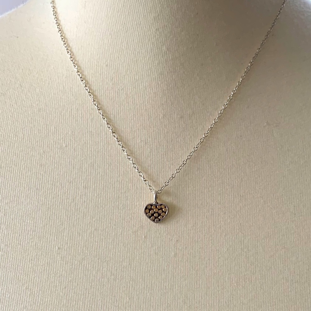 Anna Beck ‘Gili’ Reversible Heart Pendent